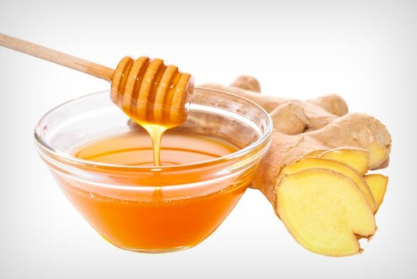 Honey with ginger juice