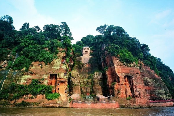The Leshan Giant Buddha, China