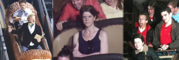 Hilarious roller coaster reactions, people are so creative