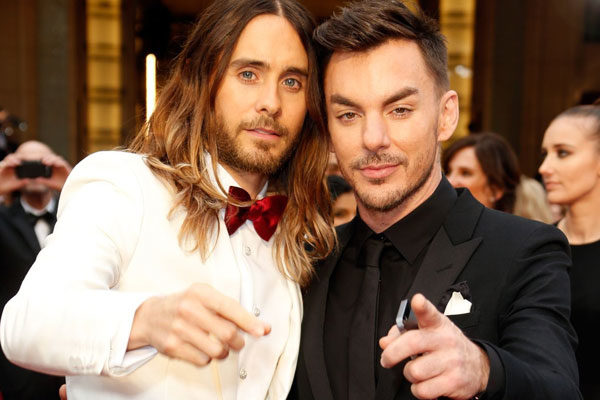 Jake and Shannon Leto