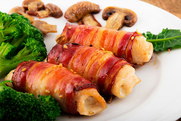 Bacon Cheese Roll-ups