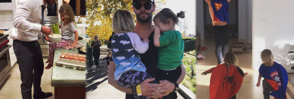 Times Chris Hemsworth was the world's best father