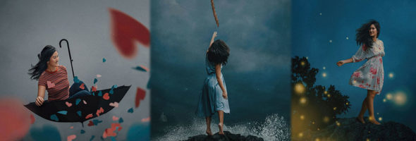 Photographer turns normal pictures into fairytales